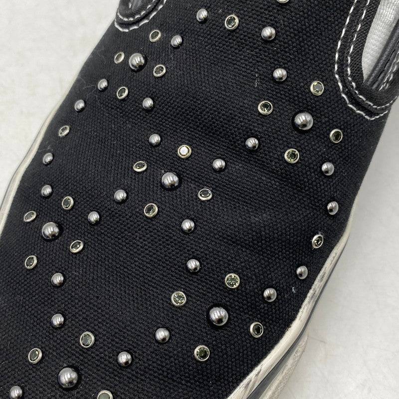 【中古品】【メンズ】 VANS バンズ VN000D9PBKA PREMIUM CLASSIC SLIP-ON PEARLIZED PACK プレミアム クラシック スリップオン パールライズド パック スニーカー 靴 162-260713-kh-06-izu サイズ：28 カラー：ブラック 万代Net店