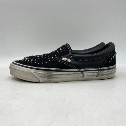 【中古品】【メンズ】 VANS バンズ VN000D9PBKA PREMIUM CLASSIC SLIP-ON PEARLIZED PACK プレミアム クラシック スリップオン パールライズド パック スニーカー 靴 162-260713-kh-06-izu サイズ：28 カラー：ブラック 万代Net店