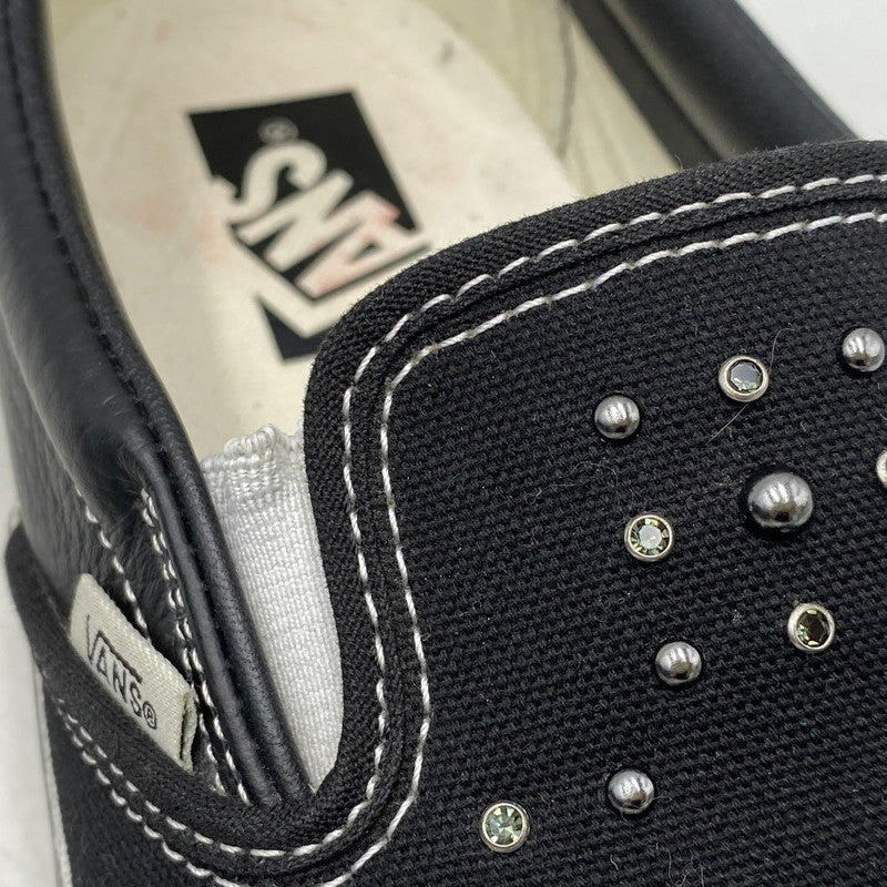 【中古品】【メンズ】 VANS バンズ VN000D9PBKA PREMIUM CLASSIC SLIP-ON PEARLIZED PACK プレミアム クラシック スリップオン パールライズド パック スニーカー 靴 162-260713-kh-06-izu サイズ：28 カラー：ブラック 万代Net店
