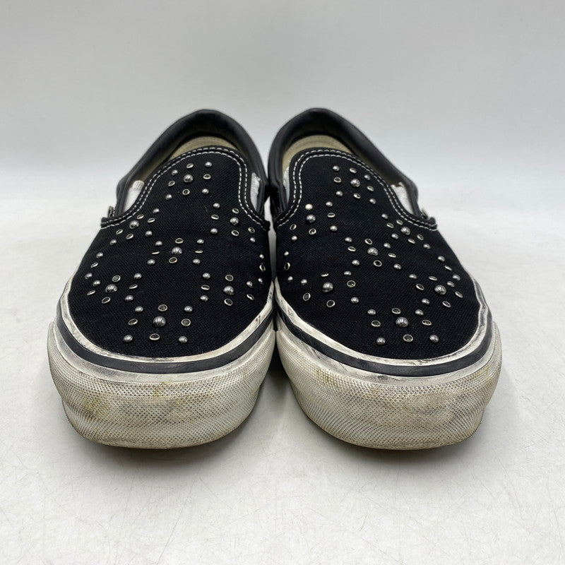 【中古品】【メンズ】 VANS バンズ VN000D9PBKA PREMIUM CLASSIC SLIP-ON PEARLIZED PACK プレミアム クラシック スリップオン パールライズド パック スニーカー 靴 162-260713-kh-06-izu サイズ：28 カラー：ブラック 万代Net店