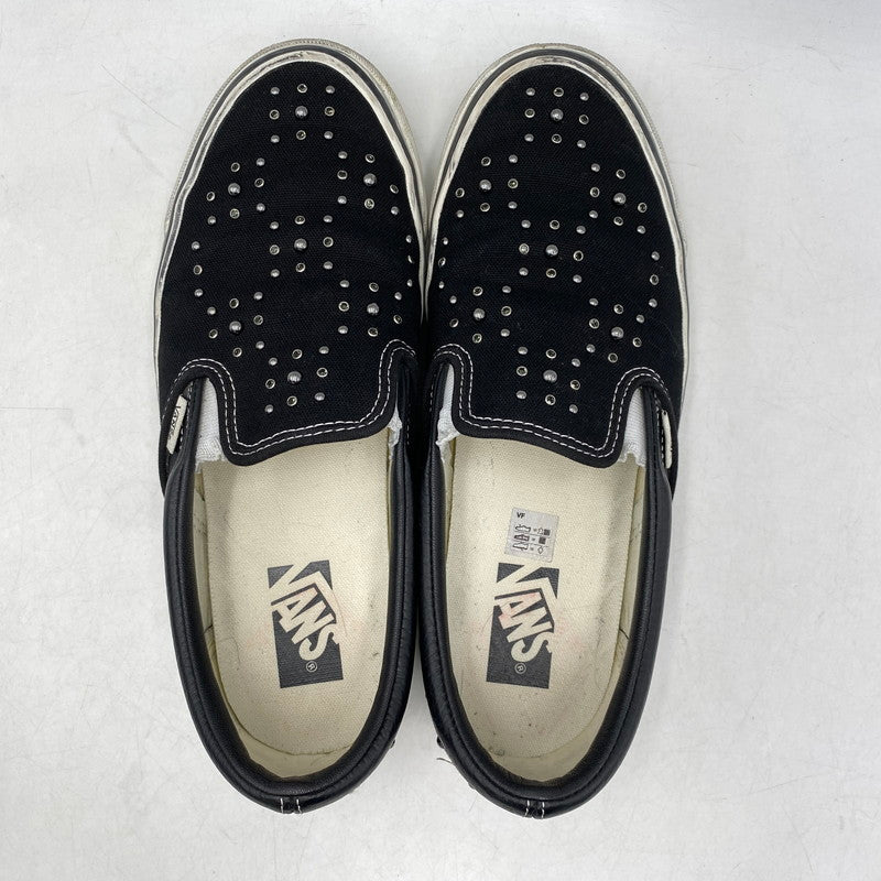 【中古品】【メンズ】 VANS バンズ VN000D9PBKA PREMIUM CLASSIC SLIP-ON PEARLIZED PACK プレミアム クラシック スリップオン パールライズド パック スニーカー 靴 162-260713-kh-06-izu サイズ：28 カラー：ブラック 万代Net店