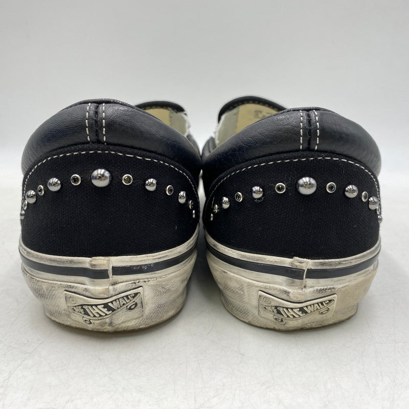 【中古品】【メンズ】 VANS バンズ VN000D9PBKA PREMIUM CLASSIC SLIP-ON PEARLIZED PACK プレミアム クラシック スリップオン パールライズド パック スニーカー 靴 162-260713-kh-06-izu サイズ：28 カラー：ブラック 万代Net店