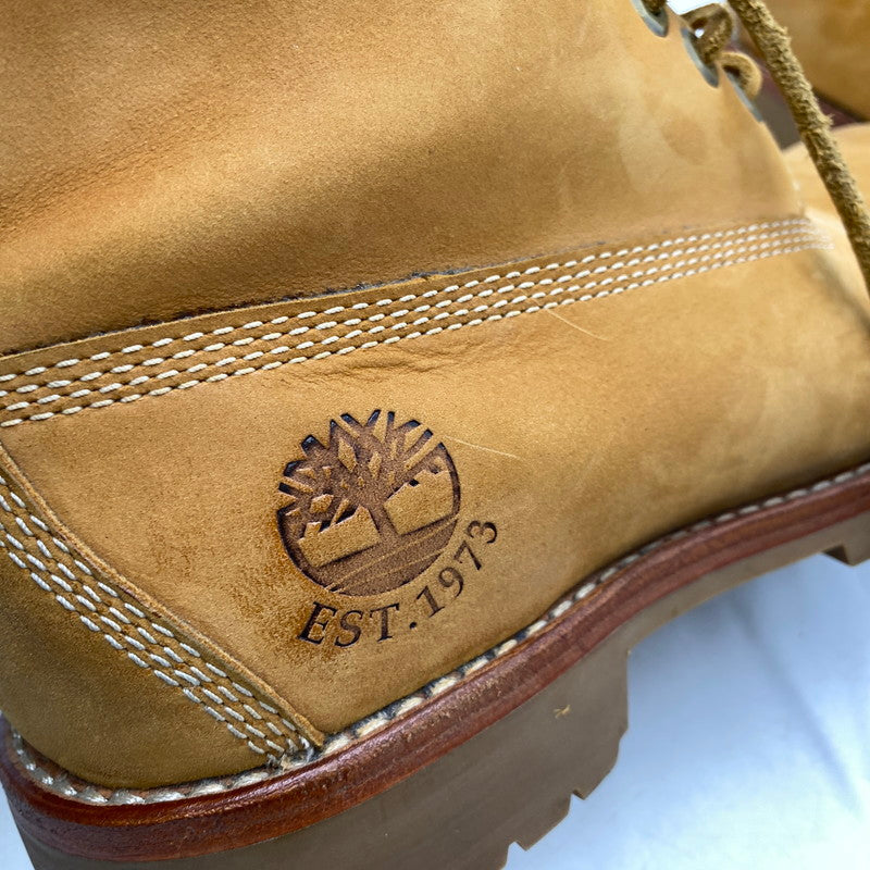 【中古品】【メンズ/レディース】 TIMBERLAND ティンバーランド TB0A1P5S VINTAGE 6 INCH BOOT 6インチ ブーツ 靴 164-260713-kh-09-izu サイズ：25.5 カラー：ブラウン 万代Net店