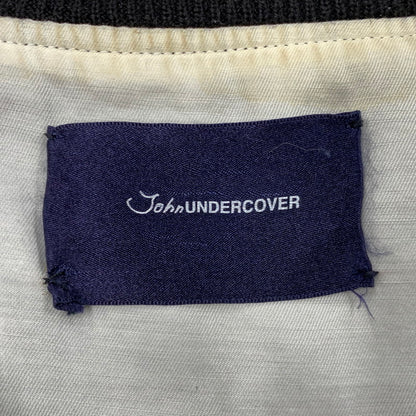 【中古品】【メンズ】 JOHN UNDERCOVER ジョンアンダーカバー JUP9201 15SS SOUVENIR JACKET スーベニア ジャケット アウター 140-260712-ya-01-izu サイズ：2 カラー：ブラック×ホワイト 万代Net店