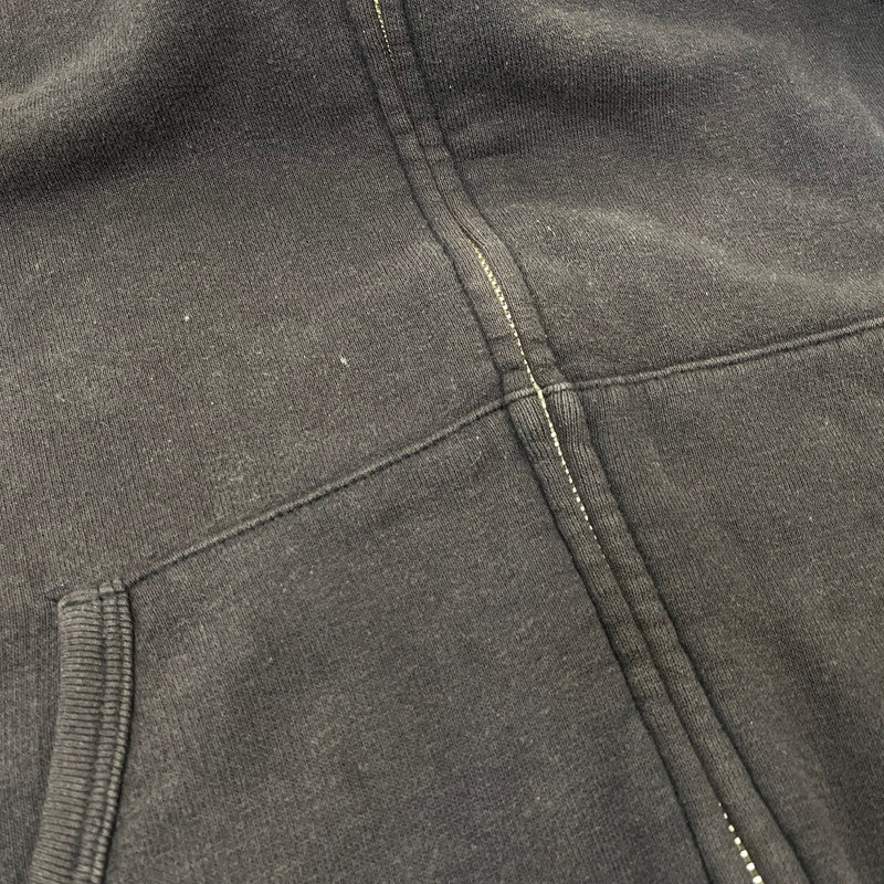 【現状渡し品】【メンズ】 WACKO MARIA ワコマリア MARIA PRINT ZIP HOODIE マリアプリント ジップ フーディー パーカー 142-260718-as-04-izu サイズ：M カラー：ブラック 万代Net店
