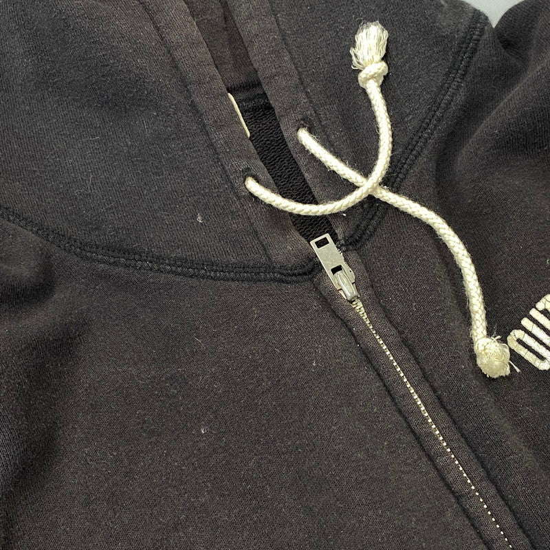 【現状渡し品】【メンズ】 WACKO MARIA ワコマリア MARIA PRINT ZIP HOODIE マリアプリント ジップ フーディー パーカー 142-260718-as-04-izu サイズ：M カラー：ブラック 万代Net店