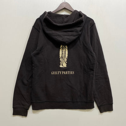 【現状渡し品】【メンズ】 WACKO MARIA ワコマリア MARIA PRINT ZIP HOODIE マリアプリント ジップ フーディー パーカー 142-260718-as-04-izu サイズ：M カラー：ブラック 万代Net店