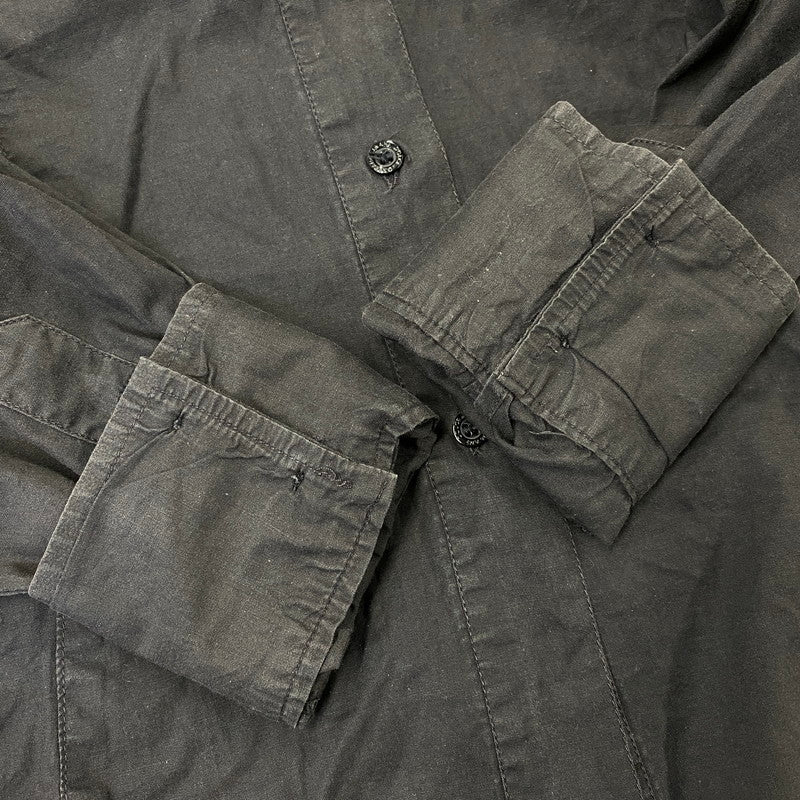 【中古品】【メンズ】 J&ANS DOLCE & GABBANA ジーンズ ドルチェアンドガッバーナ イタリア製 DRESS SHIRT ドレス シャツ トップス 長袖 141-260717-cs-22-izu サイズ：M カラー：ブラック 万代Net店