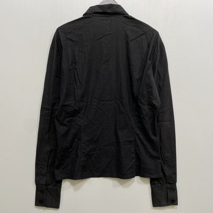 【中古品】【メンズ】 J&ANS DOLCE & GABBANA ジーンズ ドルチェアンドガッバーナ イタリア製 DRESS SHIRT ドレス シャツ トップス 長袖 141-260717-cs-22-izu サイズ：M カラー：ブラック 万代Net店