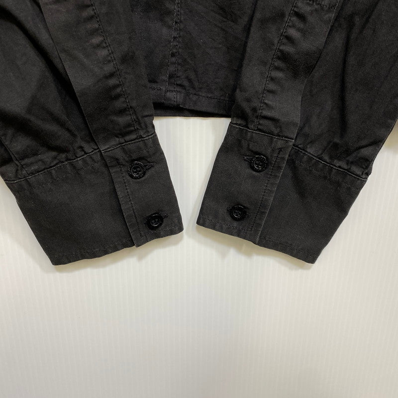 【中古品】【メンズ】 J&ANS DOLCE & GABBANA ジーンズ ドルチェアンドガッバーナ イタリア製 DRESS SHIRT ドレス シャツ トップス 長袖 141-260717-cs-22-izu サイズ：M カラー：ブラック 万代Net店