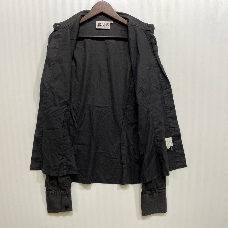 【中古品】【メンズ】 J&ANS DOLCE & GABBANA ジーンズ ドルチェアンドガッバーナ イタリア製 DRESS SHIRT ドレス シャツ トップス 長袖 141-260717-cs-22-izu サイズ：M カラー：ブラック 万代Net店
