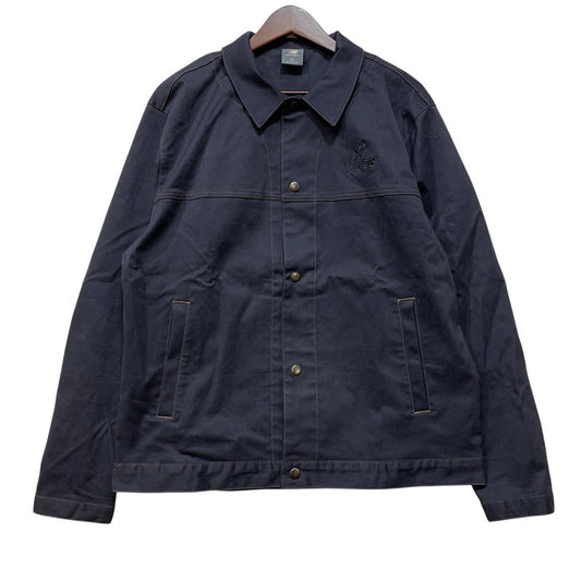 【中古品】【メンズ】 NEW BALANCE ニューバランス MJ616286 SHOHEI SIGNATURE WOVEN TWILL LINED JACKET ショーヘイ シグネチャー ウーブン ツイル ラインド ジャケット アウター 148-260717-cs-09-izu サイズ：JAPAN S カラー：ネイビー 万代Net店