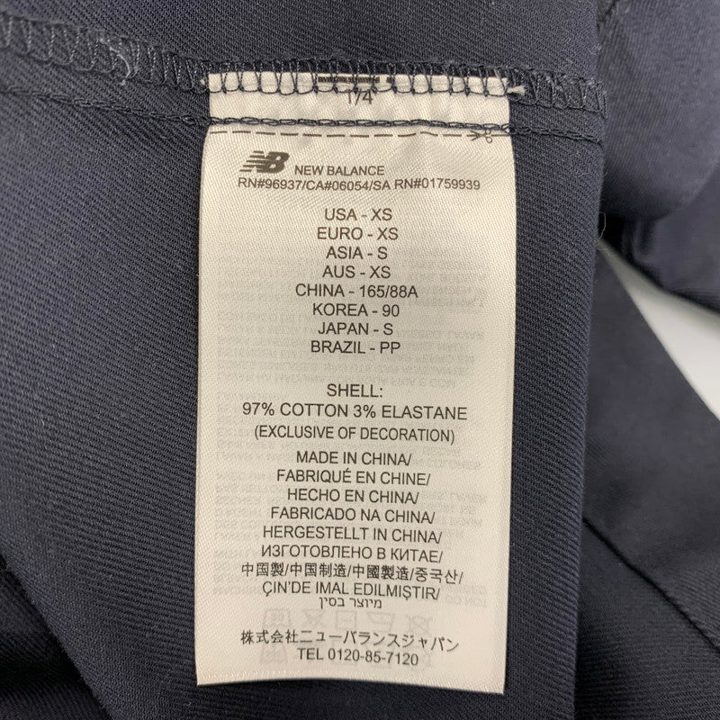 【中古品】【メンズ】 NEW BALANCE ニューバランス MJ616286 SHOHEI SIGNATURE WOVEN TWILL LINED JACKET ショーヘイ シグネチャー ウーブン ツイル ラインド ジャケット アウター 148-260717-cs-09-izu サイズ：JAPAN S カラー：ネイビー 万代Net店