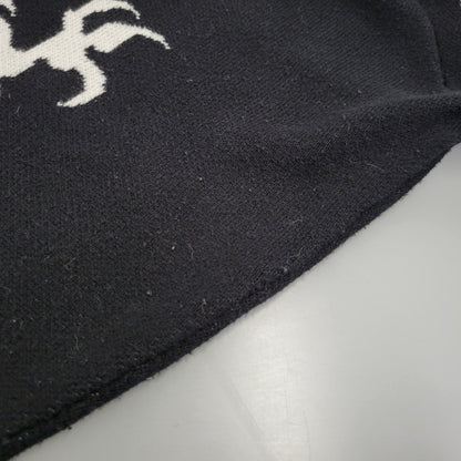 【中古品】【メンズ】 HUF ハフ TWIN DRAGON CARDIGAN KN00466 ツイン ドラゴン カーディガン 142-260713-as-06-izu サイズ：XL カラー：ブラック 万代Net店