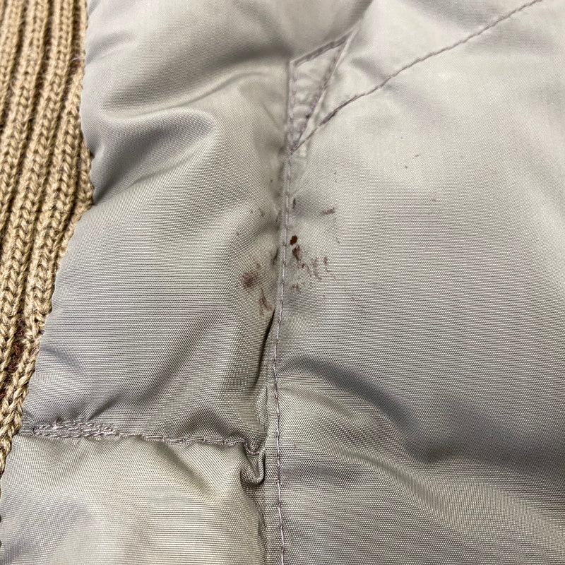 【現状渡し品】【メンズ】 COMFY コンフィ QUILTING DOWN VEST キルティング ダウンベスト 146-260718-as-02-izu サイズ：L カラー：カーキ 万代Net店