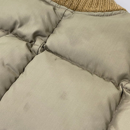 【現状渡し品】【メンズ】 COMFY コンフィ QUILTING DOWN VEST キルティング ダウンベスト 146-260718-as-02-izu サイズ：L カラー：カーキ 万代Net店