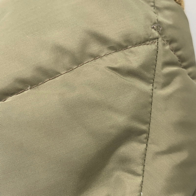 【現状渡し品】【メンズ】 COMFY コンフィ QUILTING DOWN VEST キルティング ダウンベスト 146-260718-as-02-izu サイズ：L カラー：カーキ 万代Net店