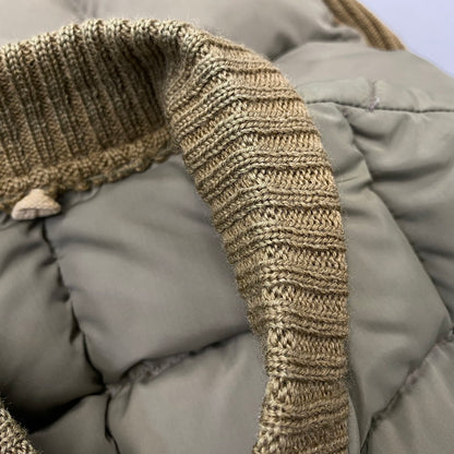【現状渡し品】【メンズ】 COMFY コンフィ QUILTING DOWN VEST キルティング ダウンベスト 146-260718-as-02-izu サイズ：L カラー：カーキ 万代Net店