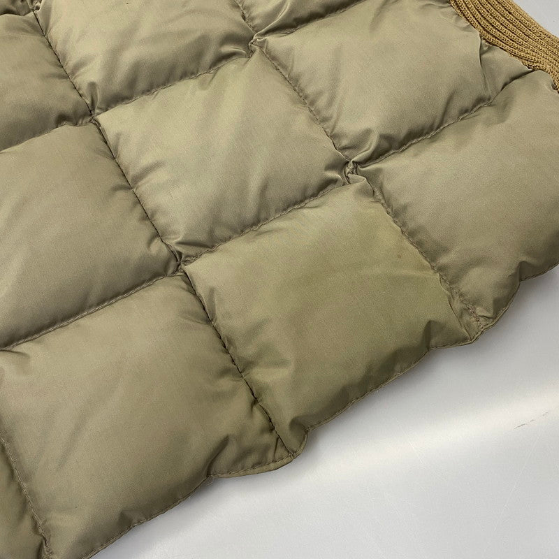 【現状渡し品】【メンズ】 COMFY コンフィ QUILTING DOWN VEST キルティング ダウンベスト 146-260718-as-02-izu サイズ：L カラー：カーキ 万代Net店