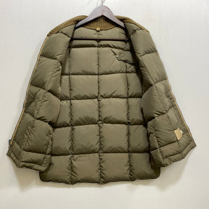 【現状渡し品】【メンズ】 COMFY コンフィ QUILTING DOWN VEST キルティング ダウンベスト 146-260718-as-02-izu サイズ：L カラー：カーキ 万代Net店