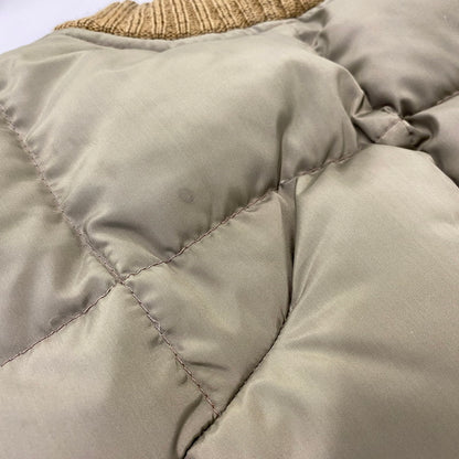 【現状渡し品】【メンズ】 COMFY コンフィ QUILTING DOWN VEST キルティング ダウンベスト 146-260718-as-02-izu サイズ：L カラー：カーキ 万代Net店
