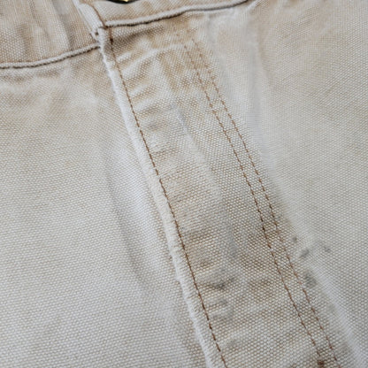 【現状渡し品】【メンズ】 CARHARTT カーハート B11 BRN USA製 DUNGAREE FIT DUCK PAINTER PANTS ダンガリー フィット ダック ペインター パンツ ボトムス 157-260716-kh-27-izu サイズ：32×30 カラー：ベージュ系 万代Net店