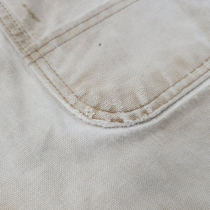 【現状渡し品】【メンズ】 CARHARTT カーハート B11 BRN USA製 DUNGAREE FIT DUCK PAINTER PANTS ダンガリー フィット ダック ペインター パンツ ボトムス 157-260716-kh-27-izu サイズ：32×30 カラー：ベージュ系 万代Net店