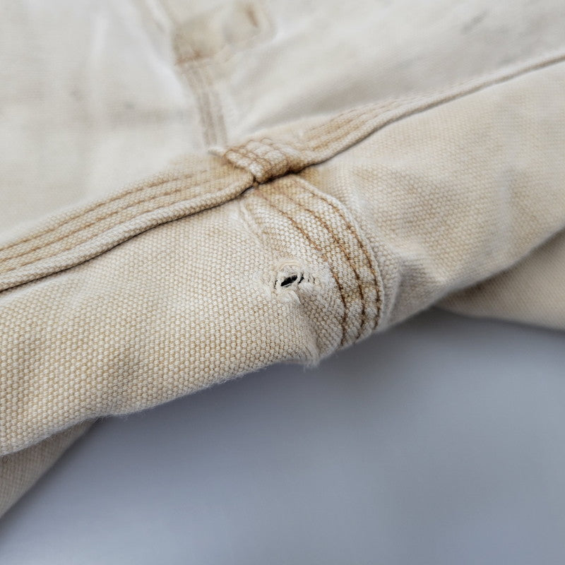 【現状渡し品】【メンズ】 CARHARTT カーハート B11 BRN USA製 DUNGAREE FIT DUCK PAINTER PANTS ダンガリー フィット ダック ペインター パンツ ボトムス 157-260716-kh-27-izu サイズ：32×30 カラー：ベージュ系 万代Net店