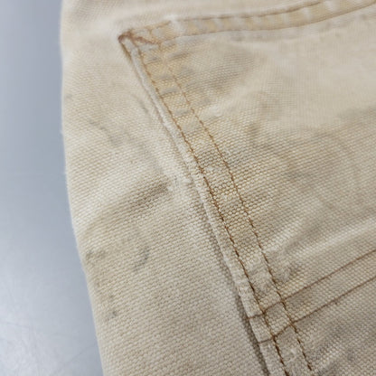 【現状渡し品】【メンズ】 CARHARTT カーハート B11 BRN USA製 DUNGAREE FIT DUCK PAINTER PANTS ダンガリー フィット ダック ペインター パンツ ボトムス 157-260716-kh-27-izu サイズ：32×30 カラー：ベージュ系 万代Net店
