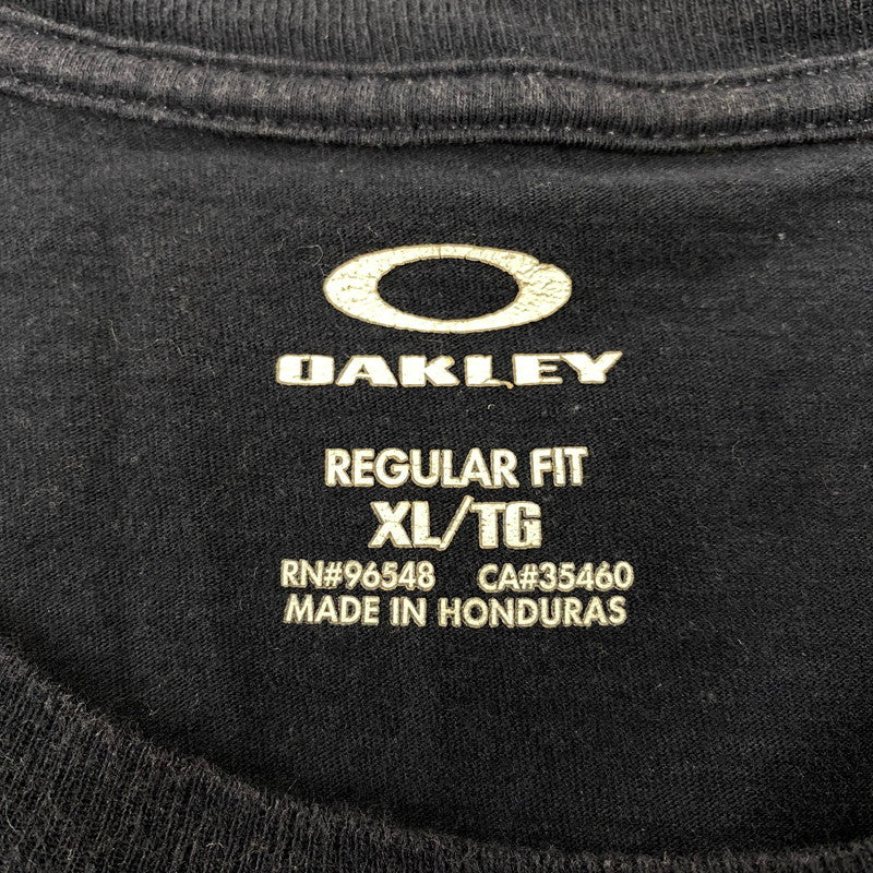 【中古品】【メンズ】 OAKLEY オークリー SS TEE ショートスリーブ Tシャツ 半袖 トップス 146-260721-as-21-izu サイズ：XL カラー：ネイビー 万代Net店