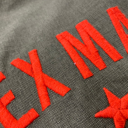 【現状渡し品】【メンズ】 DEUS EX MACHINA デウス エクス マキナ DMP967780 "DEUS EX MACHINA MOTORCYCLES" COACH JACKET コーチ ジャケット アウター 142-260718-yn-12-izu サイズ：S カラー：カーキ/オレンジ 万代Net店