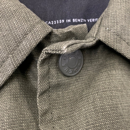 【現状渡し品】【メンズ】 DEUS EX MACHINA デウス エクス マキナ DMP967780 "DEUS EX MACHINA MOTORCYCLES" COACH JACKET コーチ ジャケット アウター 142-260718-yn-12-izu サイズ：S カラー：カーキ/オレンジ 万代Net店