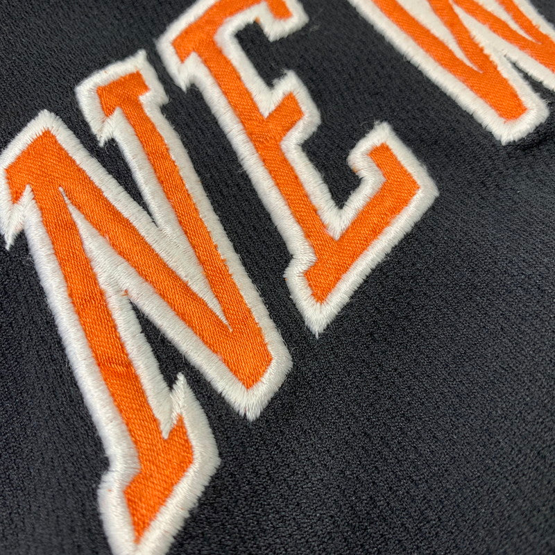 【中古品】【メンズ】 REEBOK リーボック R705A 00S NEW YORK METS HENRYNECK WARMUP GAME SHIRT ニューヨークメッツ ヘンリーネックウォ－ムアップ ゲーム シャツ 半袖 146-260718-yn-09-izu サイズ：M カラー：ブラック 万代Net店