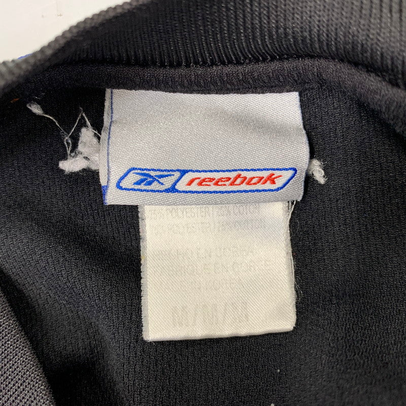 【中古品】【メンズ】 REEBOK リーボック R705A 00S NEW YORK METS HENRYNECK WARMUP GAME SHIRT ニューヨークメッツ ヘンリーネックウォ－ムアップ ゲーム シャツ 半袖 146-260718-yn-09-izu サイズ：M カラー：ブラック 万代Net店