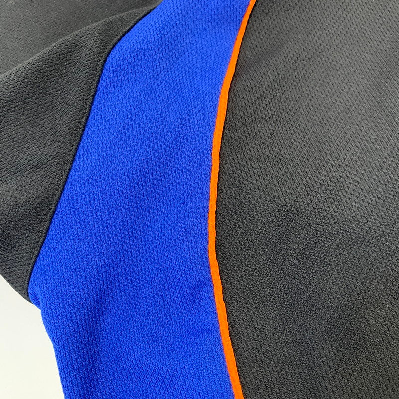 【中古品】【メンズ】 REEBOK リーボック R705A 00S NEW YORK METS HENRYNECK WARMUP GAME SHIRT ニューヨークメッツ ヘンリーネックウォ－ムアップ ゲーム シャツ 半袖 146-260718-yn-09-izu サイズ：M カラー：ブラック 万代Net店