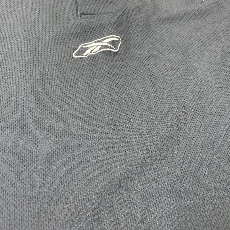 【中古品】【メンズ】 REEBOK リーボック R705A 00S NEW YORK METS HENRYNECK WARMUP GAME SHIRT ニューヨークメッツ ヘンリーネックウォ－ムアップ ゲーム シャツ 半袖 146-260718-yn-09-izu サイズ：M カラー：ブラック 万代Net店