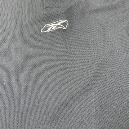 【中古品】【メンズ】 REEBOK リーボック R705A 00S NEW YORK METS HENRYNECK WARMUP GAME SHIRT ニューヨークメッツ ヘンリーネックウォ－ムアップ ゲーム シャツ 半袖 146-260718-yn-09-izu サイズ：M カラー：ブラック 万代Net店