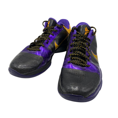 【現状渡し品】【メンズ】 NIKE ナイキ 386430-071 ZOOM KOBE 5 X LAKERS AWAY ズーム コービー レイカーズ スニーカー 靴 160-260713-kh-08-izu サイズ：27.5 カラー：BLACK/DEL SOL-VARSITY PURPLE/LAKERS AWAY EDITION 万代Net店