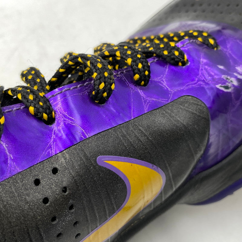 【現状渡し品】【メンズ】 NIKE ナイキ 386430-071 ZOOM KOBE 5 X LAKERS AWAY ズーム コービー レイカーズ スニーカー 靴 160-260713-kh-08-izu サイズ：27.5 カラー：BLACK/DEL SOL-VARSITY PURPLE/LAKERS AWAY EDITION 万代Net店
