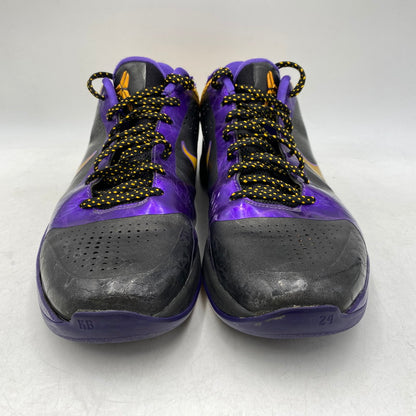 【現状渡し品】【メンズ】 NIKE ナイキ 386430-071 ZOOM KOBE 5 X LAKERS AWAY ズーム コービー レイカーズ スニーカー 靴 160-260713-kh-08-izu サイズ：27.5 カラー：BLACK/DEL SOL-VARSITY PURPLE/LAKERS AWAY EDITION 万代Net店