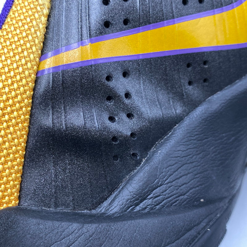 【現状渡し品】【メンズ】 NIKE ナイキ 386430-071 ZOOM KOBE 5 X LAKERS AWAY ズーム コービー レイカーズ スニーカー 靴 160-260713-kh-08-izu サイズ：27.5 カラー：BLACK/DEL SOL-VARSITY PURPLE/LAKERS AWAY EDITION 万代Net店