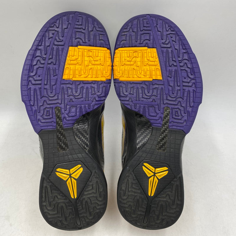 【現状渡し品】【メンズ】 NIKE ナイキ 386430-071 ZOOM KOBE 5 X LAKERS AWAY ズーム コービー レイカーズ スニーカー 靴 160-260713-kh-08-izu サイズ：27.5 カラー：BLACK/DEL SOL-VARSITY PURPLE/LAKERS AWAY EDITION 万代Net店