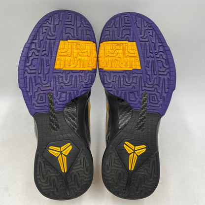 【現状渡し品】【メンズ】 NIKE ナイキ 386430-071 ZOOM KOBE 5 X LAKERS AWAY ズーム コービー レイカーズ スニーカー 靴 160-260713-kh-08-izu サイズ：27.5 カラー：BLACK/DEL SOL-VARSITY PURPLE/LAKERS AWAY EDITION 万代Net店