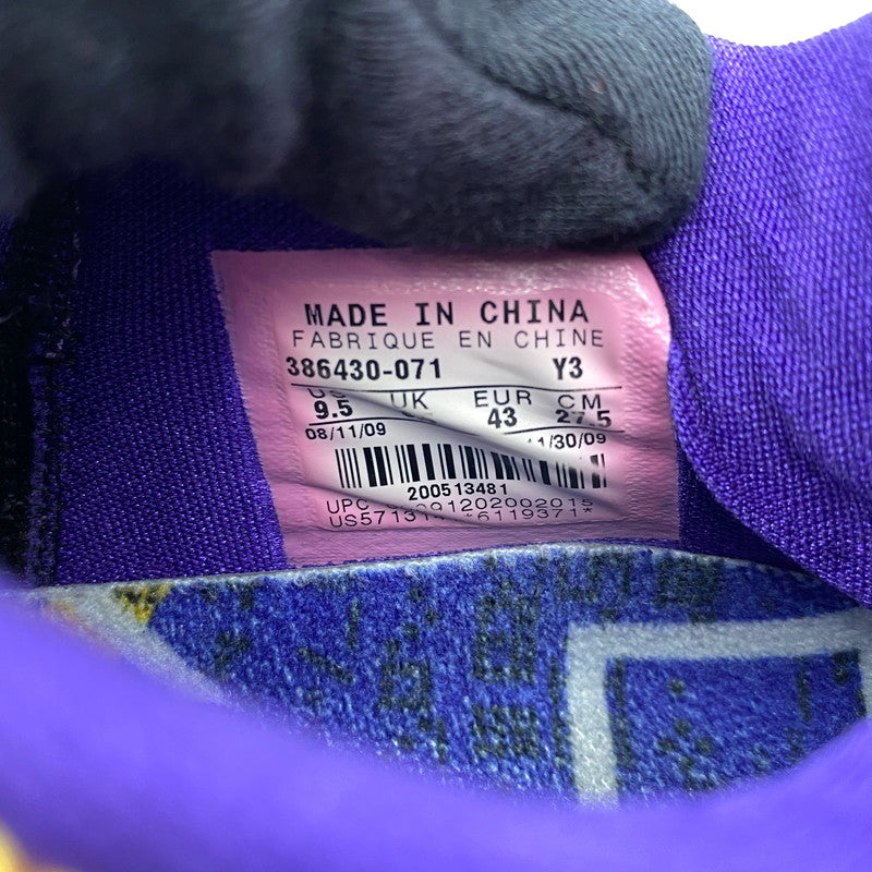 【現状渡し品】【メンズ】 NIKE ナイキ 386430-071 ZOOM KOBE 5 X LAKERS AWAY ズーム コービー レイカーズ スニーカー 靴 160-260713-kh-08-izu サイズ：27.5 カラー：BLACK/DEL SOL-VARSITY PURPLE/LAKERS AWAY EDITION 万代Net店