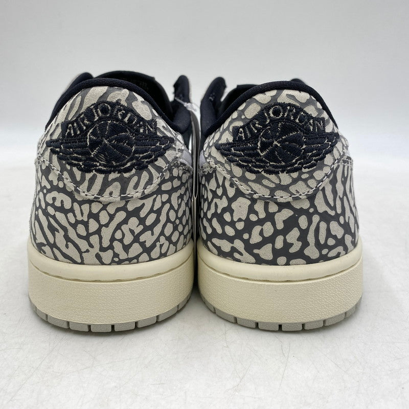 【中古品】【メンズ】 NIKE ナイキ CZ0790-001 AIR JORDAN 1 RETRO LOW OG BLACK CEMENT エア ジョーダン 1 レトロ ロー ブラック セメント スニーカー 靴 160-260713-kh-07-izu サイズ：28.5 カラー：BLACK/MUSLIN-TECH GREY-WHITE 万代Net店