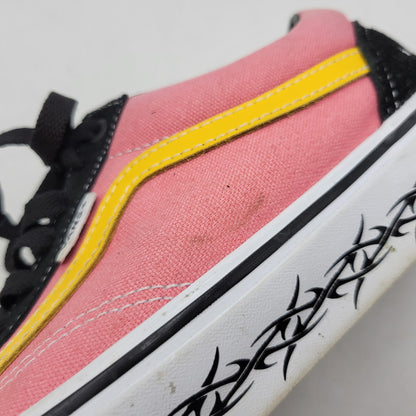 【中古品】【メンズ】 VANS バンズ × SUPREME シュプリーム OLD SKOOL オールドスクール スニーカー シューズ 靴 162-260713-as-01-izu サイズ：28cm カラー：ピンク系 万代Net店