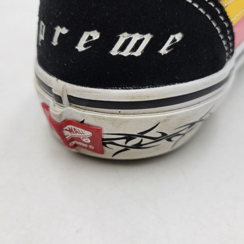 【中古品】【メンズ】 VANS バンズ × SUPREME シュプリーム OLD SKOOL オールドスクール スニーカー シューズ 靴 162-260713-as-01-izu サイズ：28cm カラー：ピンク系 万代Net店