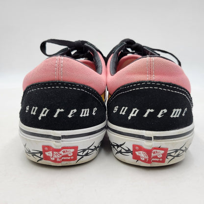 【中古品】【メンズ】 VANS バンズ × SUPREME シュプリーム OLD SKOOL オールドスクール スニーカー シューズ 靴 162-260713-as-01-izu サイズ：28cm カラー：ピンク系 万代Net店