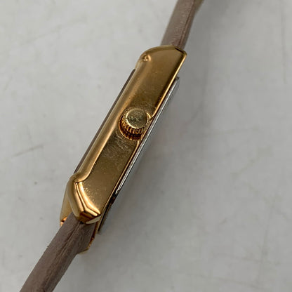 【中古品】【レディース】 ETE エテ SQUARE ANALOG QUARTZ WATCH アナログ クォーツウォッチ 腕時計 197-260718-yn-03-izu カラー：ブラウン系 万代Net店