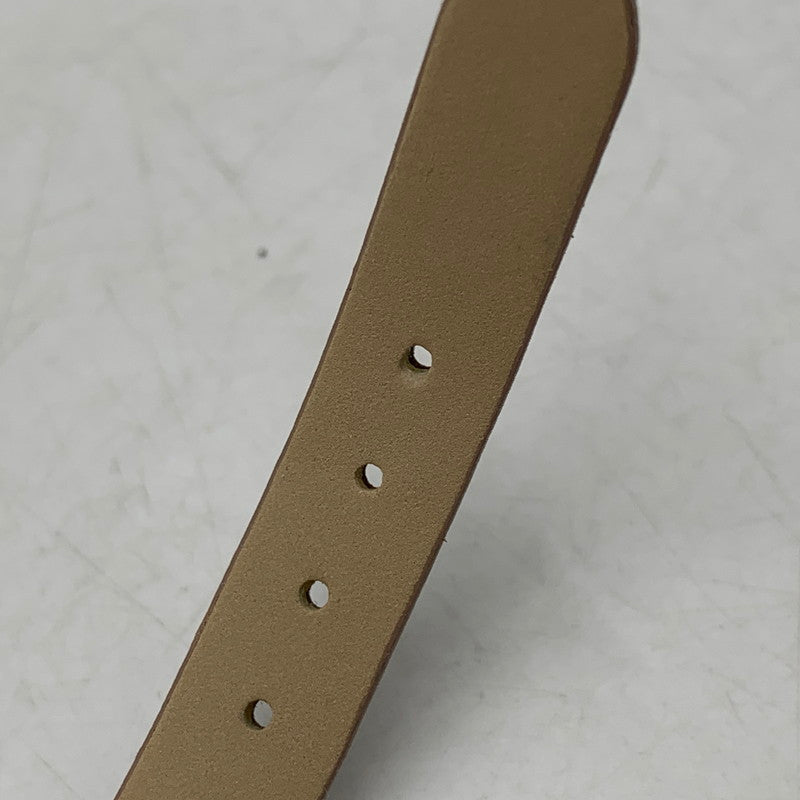 【中古品】【レディース】 ETE エテ SQUARE ANALOG QUARTZ WATCH アナログ クォーツウォッチ 腕時計 197-260718-yn-03-izu カラー：ブラウン系 万代Net店
